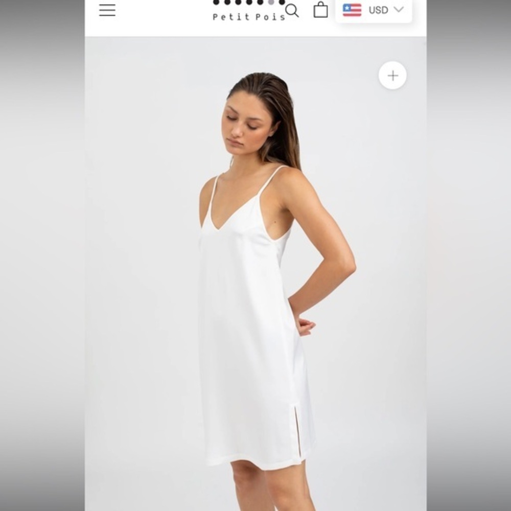 Petit pois Fiore Slip Dress